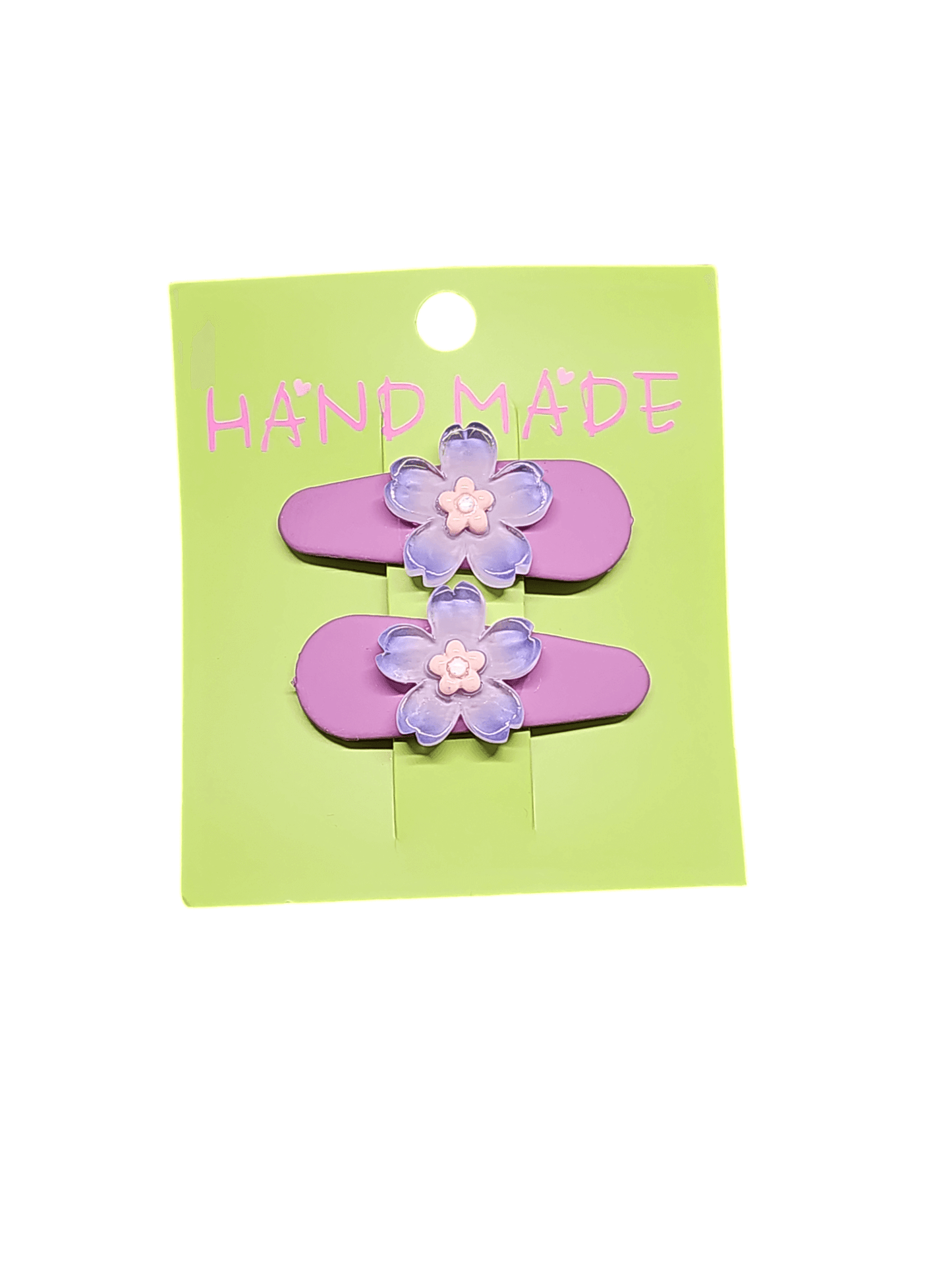 Resin Flower Hair Clips - TJ's Crafting Corner
