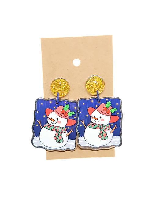 XMAS Earrings - TJ's Crafting Corner