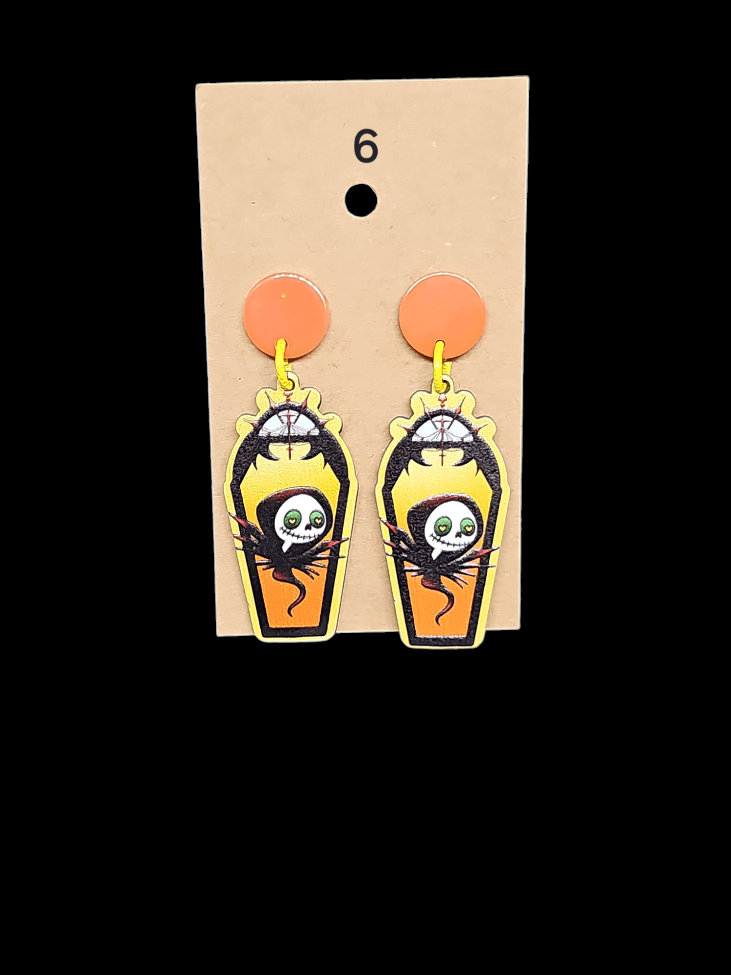 Coffin Earrings - TJ's Crafting Corner