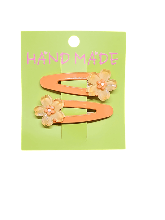 Resin Flower Hair Clips - TJ's Crafting Corner