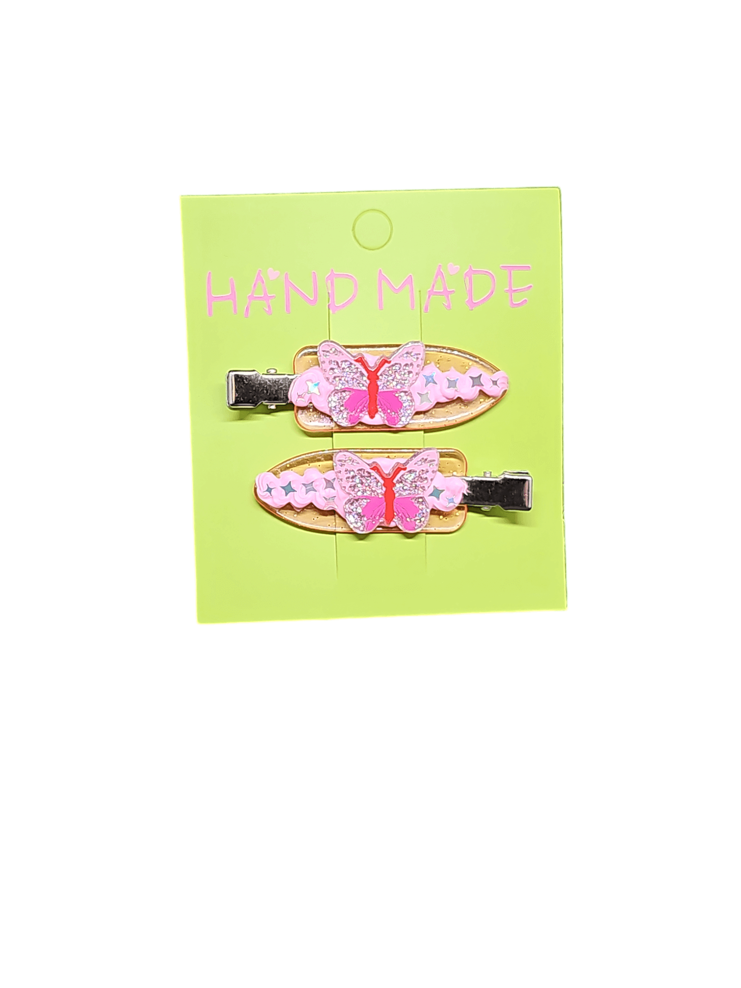 Decoden Butterfly Hair Clip - TJ's Crafting Corner